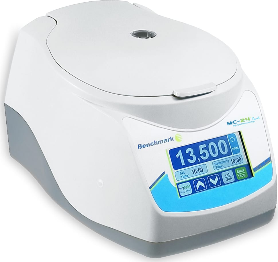 Benchmark MC-24-E - Touch High Speed Microcentrifuge with COMBI-Rotor, 230V