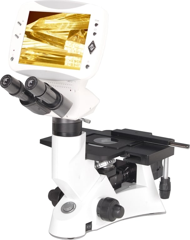 BestScope BLM-600B Digital LCD Inverted Metallurgical Microscope