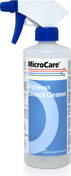 MicroCare MCC-BGA - Aqueous Stencil Cleaner (12 oz Pump Spray)