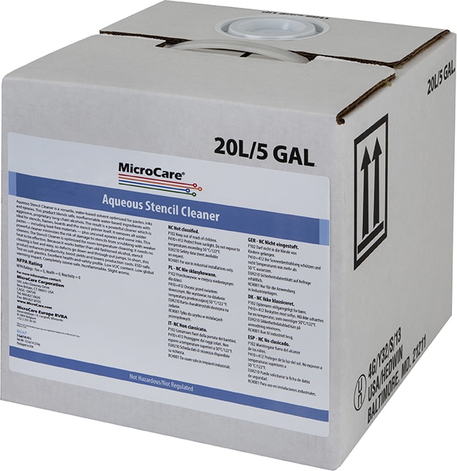 MicroCare MCC-BGAP - Aqueous Stencil Cleaner (5 Gallons)