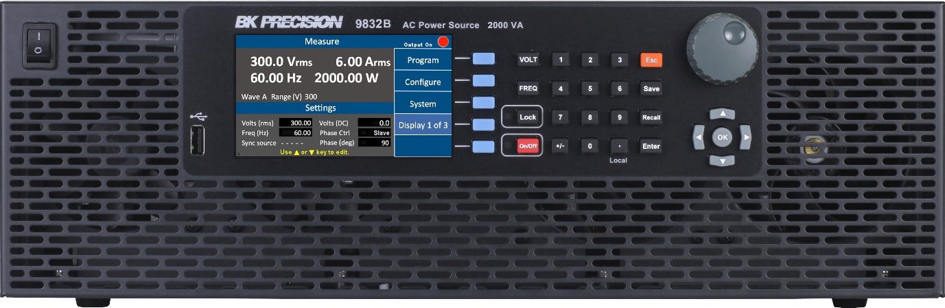 B&K Precision 9832B - Programmable AC Power Source