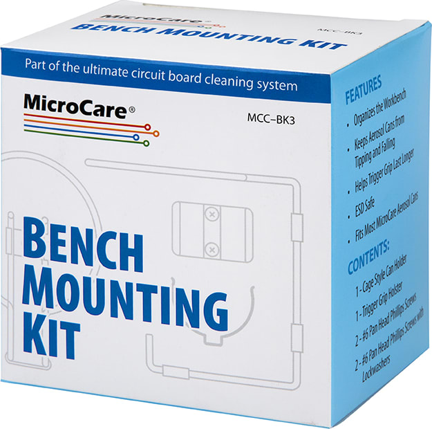 MicroCare MCC-BK3 - TriggerGrip Bench Mounting Kit