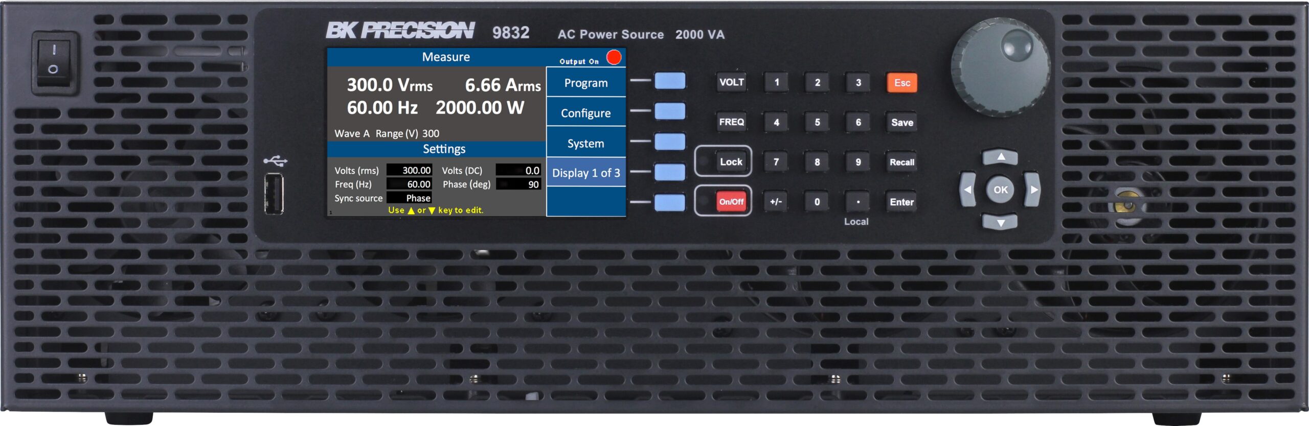 B&K Precision 9832 - Programmable AC Power Source