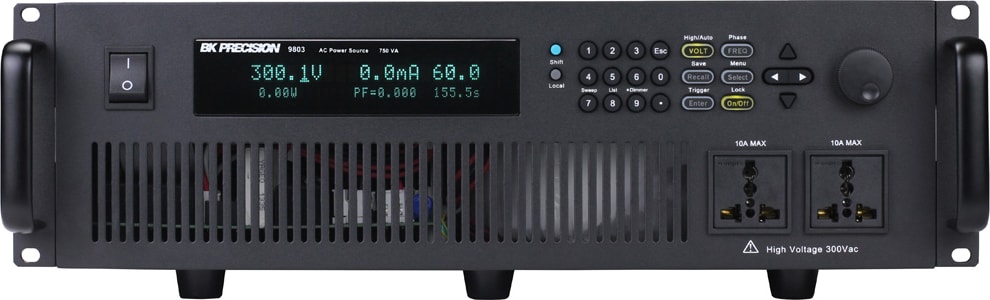 B&K Precision 9803 - 750 VA Programmable AC Power Source
