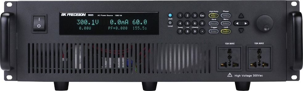 B&K Precision 9805 - 1500 VA Programmable AC Power Source