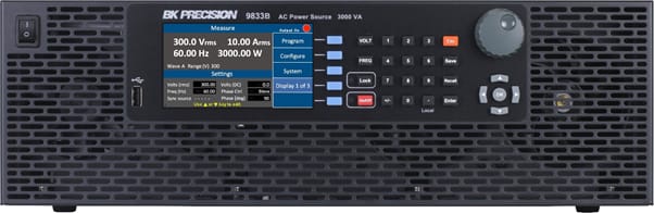 B&K Precision 9833B - Programmable AC Power Source