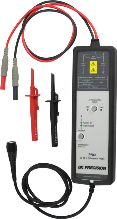 BK PR65 - Differential Probe (30 MHz, 10x/100x, 700 V)
