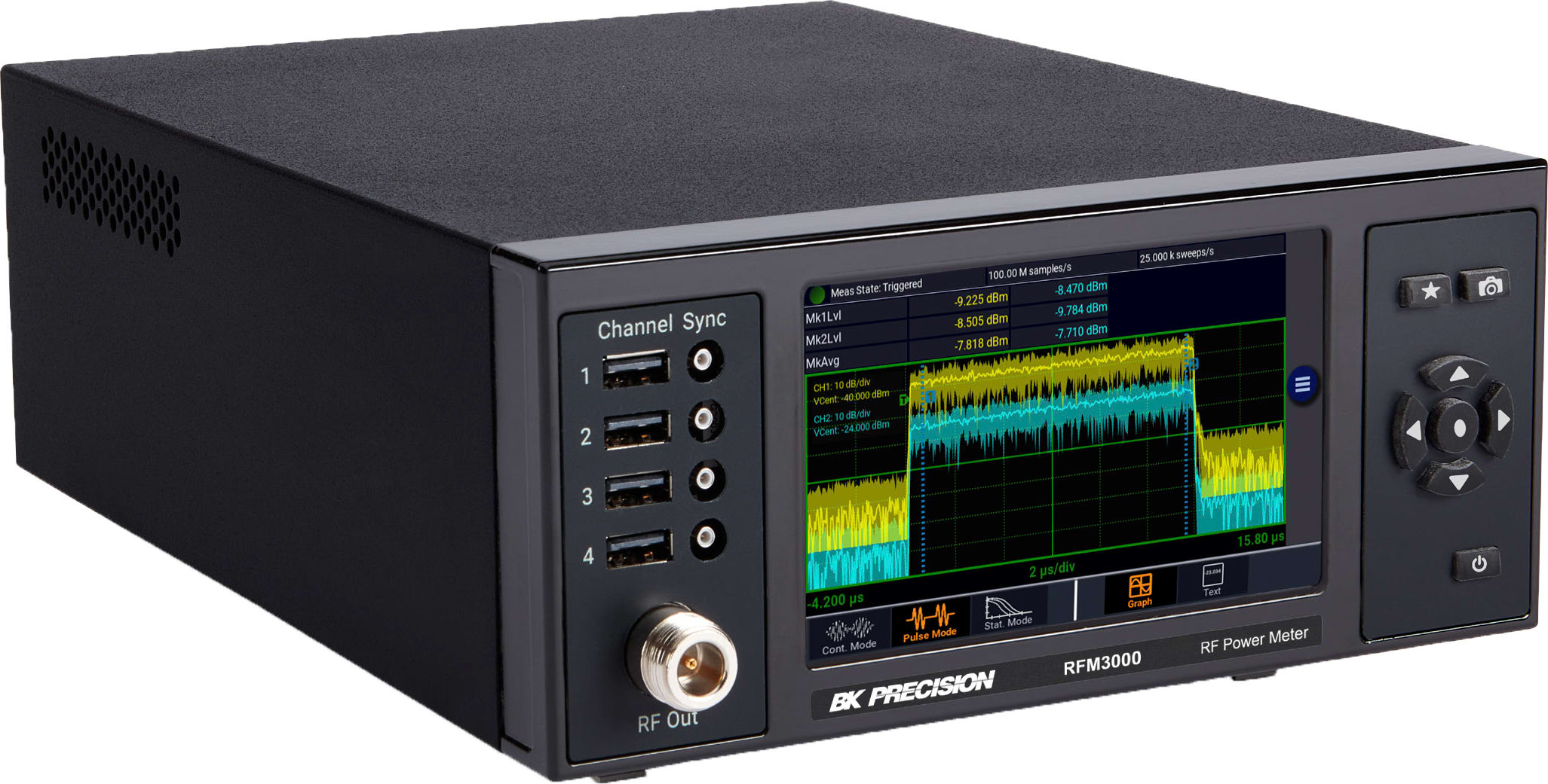 B&K Precision RFM3002 - 2 Channel RF Power Meter (without GPIB)