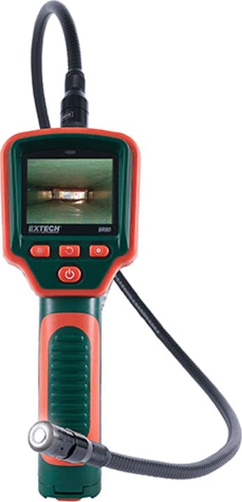 Extech BR80 - Video Borescopes - Shaft Length: 39 IN, Shaft Diameter: 17 MM, Screen Size: 2.4 IN