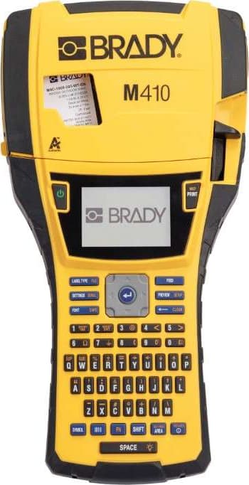 Brady M410 - Handheld Label Printer, 1' Wide Labels