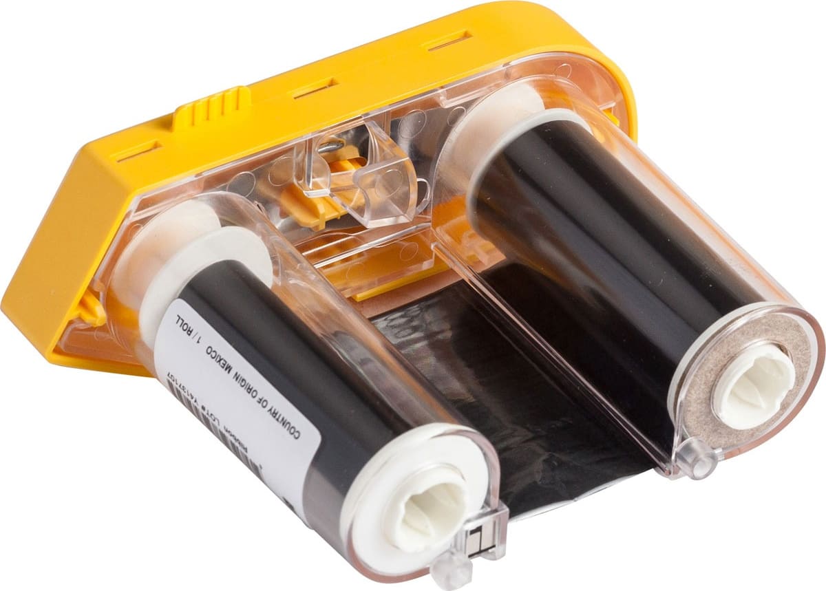 Brady M61-R10010 - R10000 Series Ribbon for M6 Printers, Scratch & Solvent-Resistant (Black)