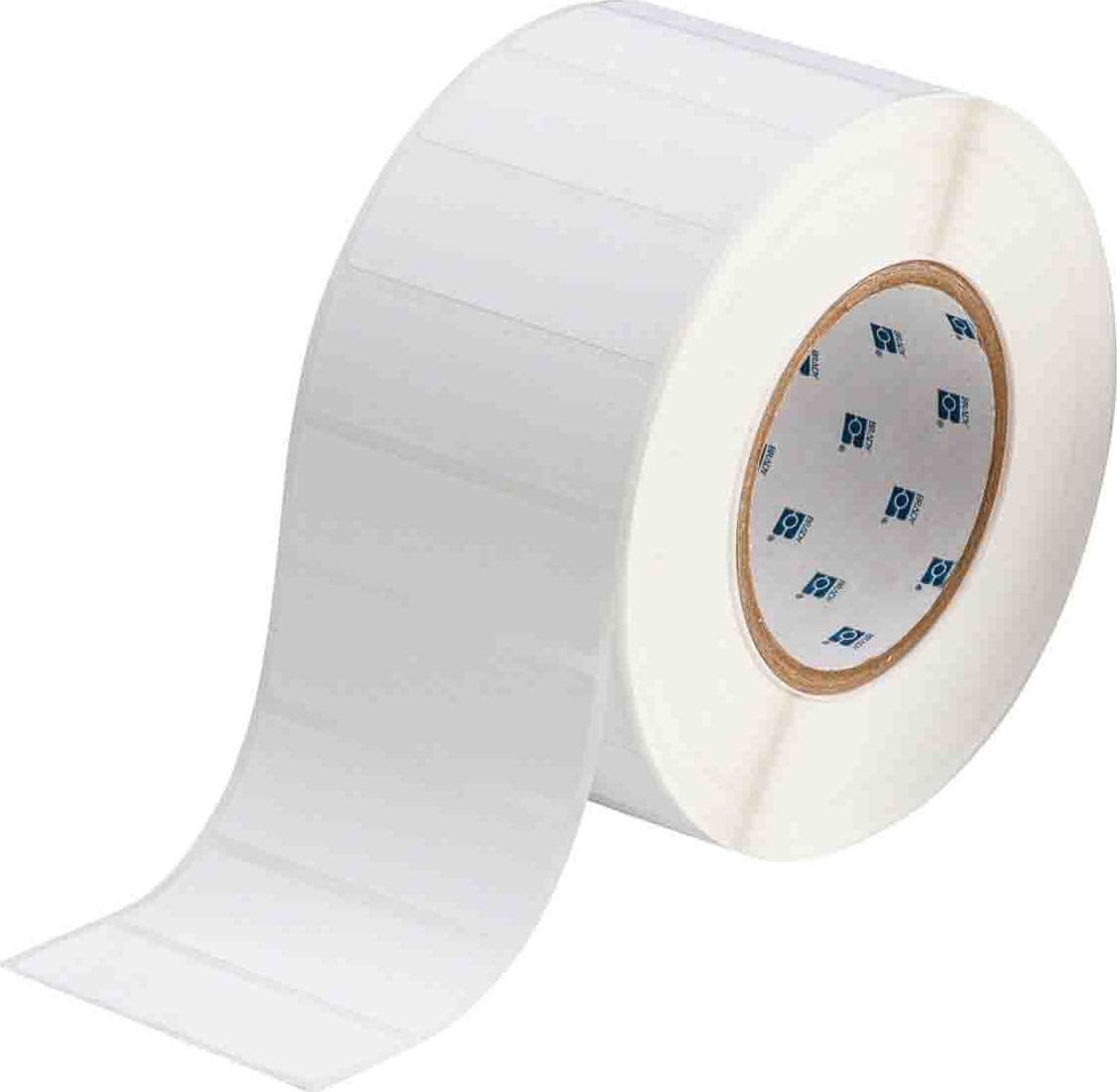 Brady THT-18-351-3 - Tamper-Resistant Vinyl Labels, 1' H x 3' W, White, 3000/Roll