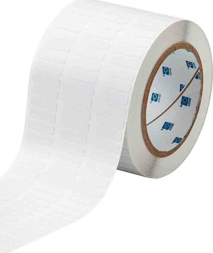 Brady THT-2-719-10 - 3' Core Matte Electrostatic Dissipative 1 mil Polyimide Circuit Board Labels, 0.25' x 0.9', 1000/Roll