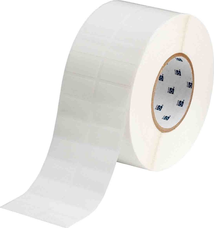 Brady THT-6-7546-10 - Tamper Evident Polyester Labels, for 3' Core Printers, 0.75' x 1.5'