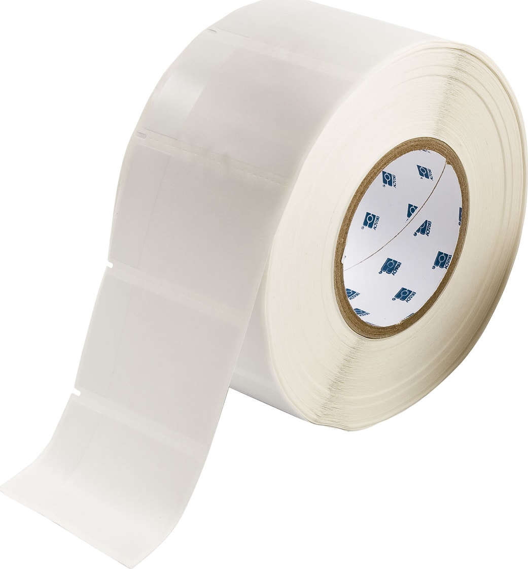 Brady THT-66-427-1.5 - Self-Laminating Vinyl Wrap Around Labels for 3' Core Printers - 3.187' x 1.9'