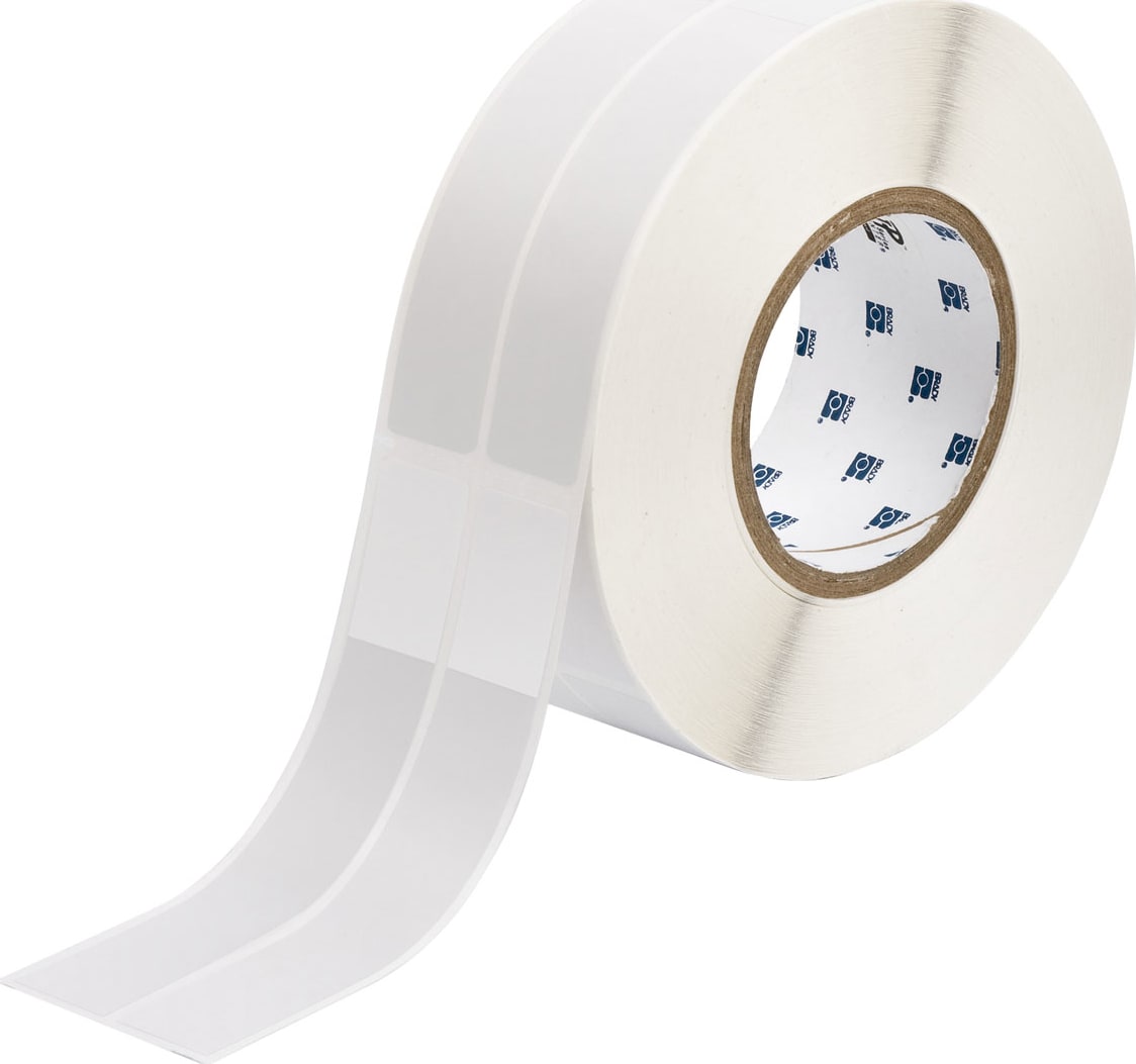 Brady THT-81-427-1 - Self-Laminating Vinyl Wrap Around Labels for 3' Core Printers - 6' x 1'