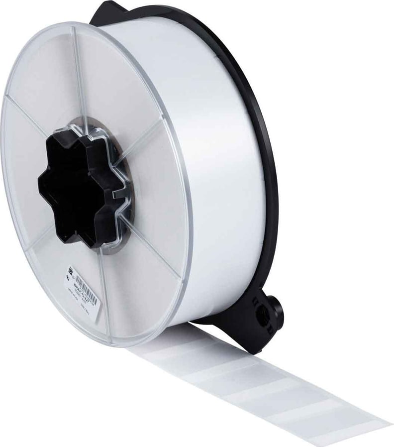 Brady WRAP-12-417 - Vinyl Wrap Around Labels, Aggressive Adhesive, Self-Laminating, 1.5' x 2'