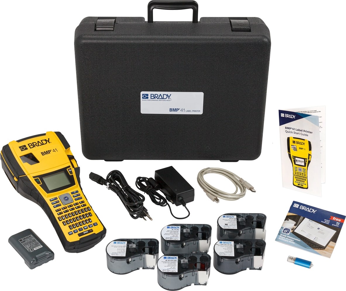 Brady BMP41-KIT-EL - Label Printer Electrical Starter Kit