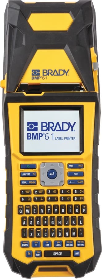 Brady BMP61-W - Label Printer w/ WiFi, USB 2.0 Ports (Type A & B), NIHM Battery