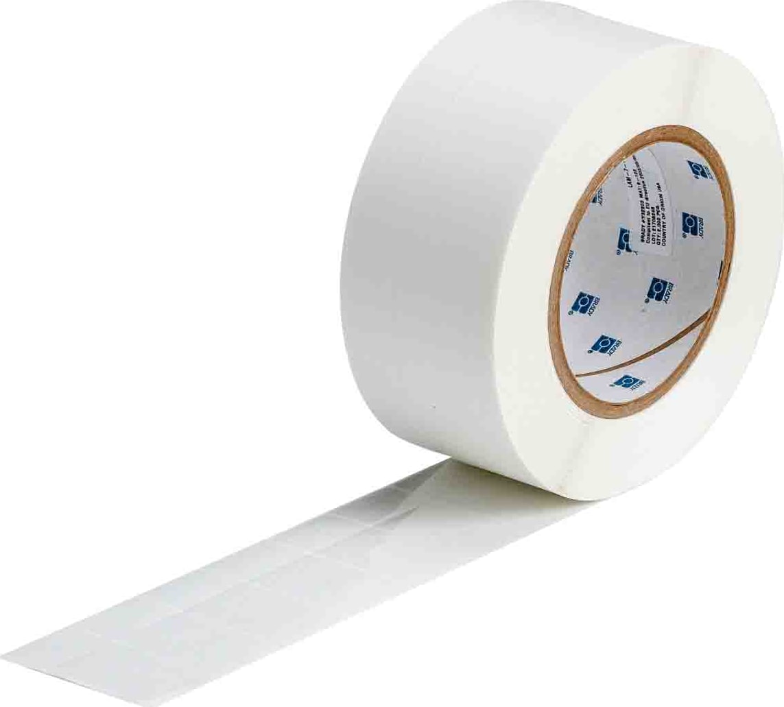 Brady LAM-7-103 - 3' Core Polyester Overlaminate Labels, 2000/Roll