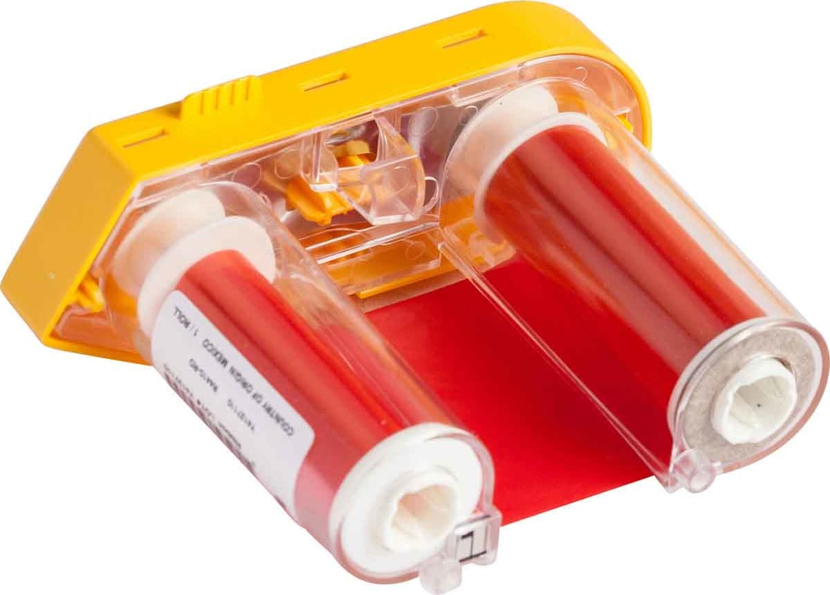 Brady M61-R4410-RD - R4400 Series Ribbon for M6 Printers (Red)