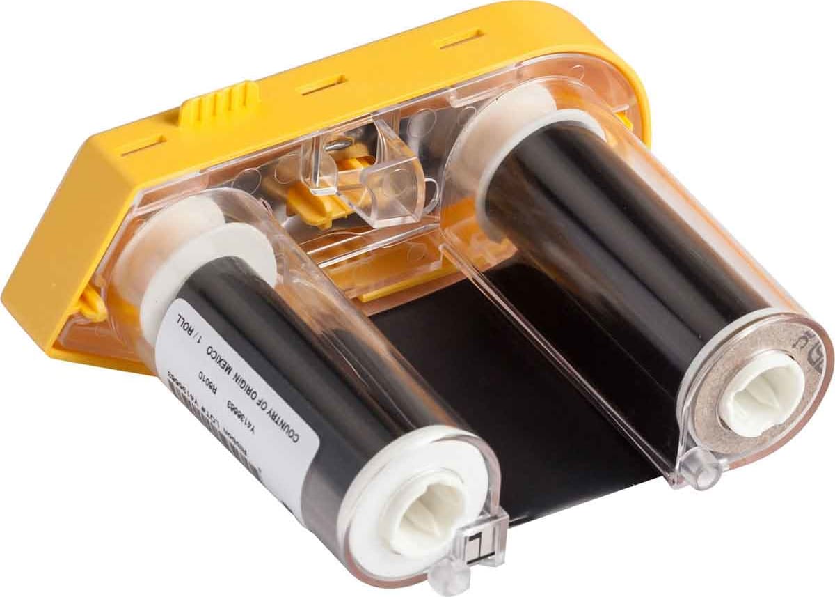 Brady M61-R6010 - R6000 Series Halogen Free Ribbon for M6 Printers (Black)