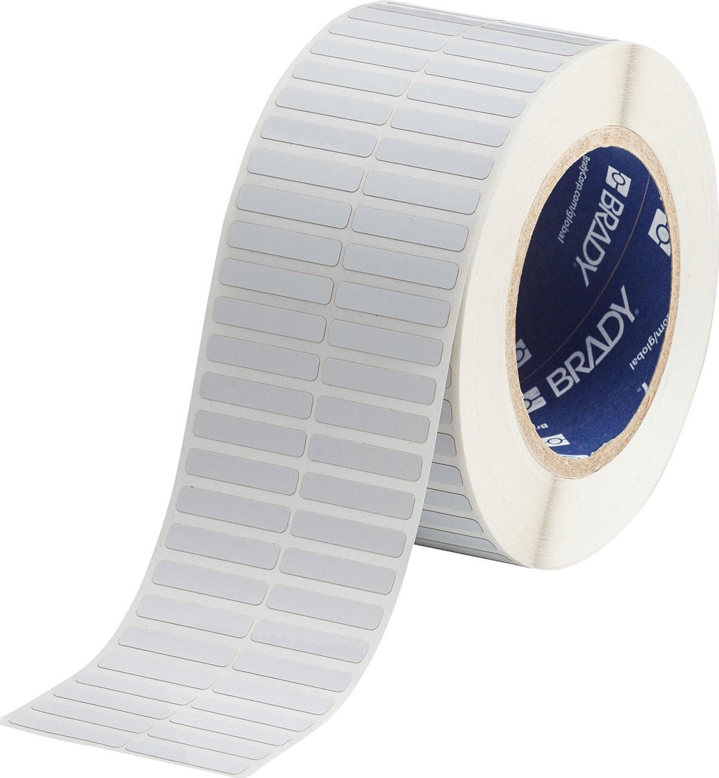 Brady THT-13-727-10-EA - Thermal Transfer Printable Polyimide Labels, Each (White)