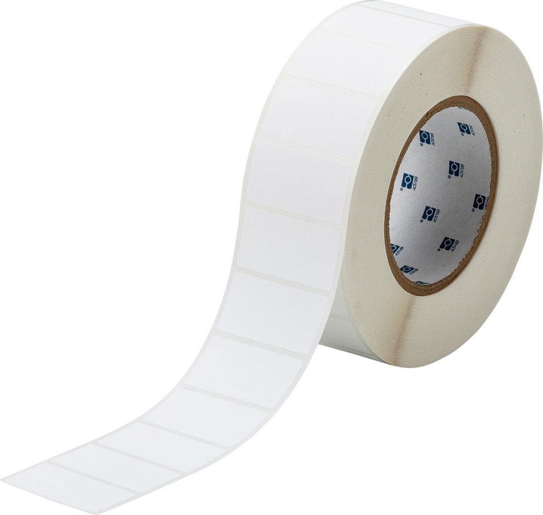 Brady THT-156-492-3 - 3' Core Polyester Chemical Resistant Laboratory Labels