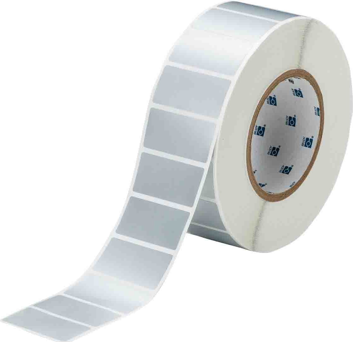 Brady THT-17-7576-3 - 3' Core VOID Indicating Metallized Polyester Labels, 1' x 2', 1/Row