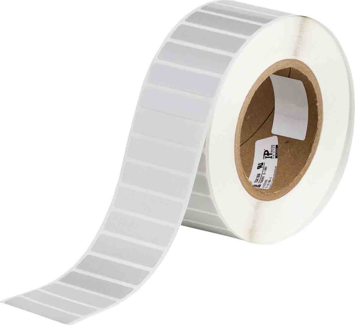 Brady THT-53-480-3 - Polyester with Rubber Adhesive Labels 0.5in H x 2in W Light Gray 3000/RL