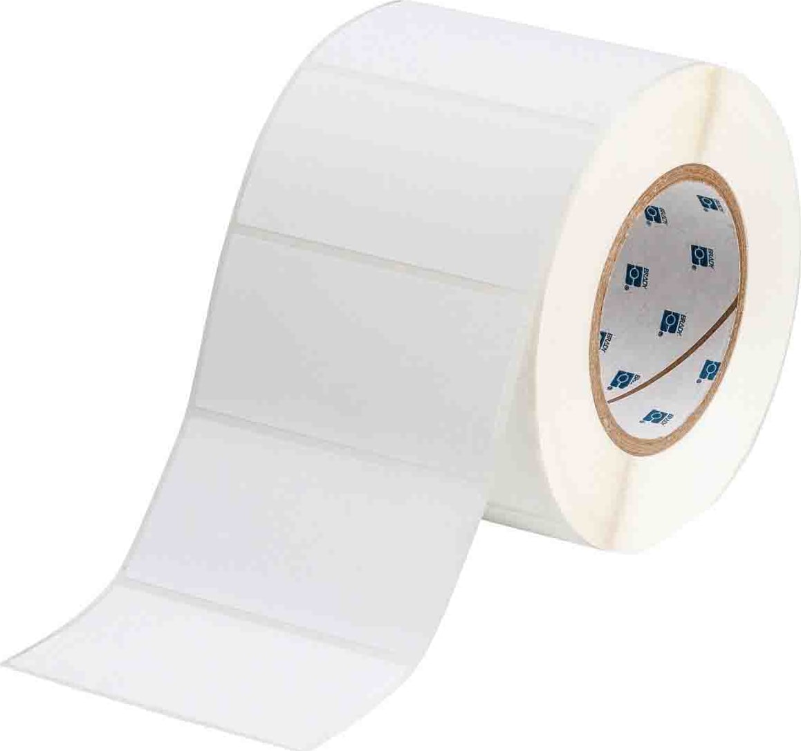 Brady THT-55-489-1 - 3' Core Ultra Aggressive Matte Polyester General Identification Labels, Roll of 1000 Labels
