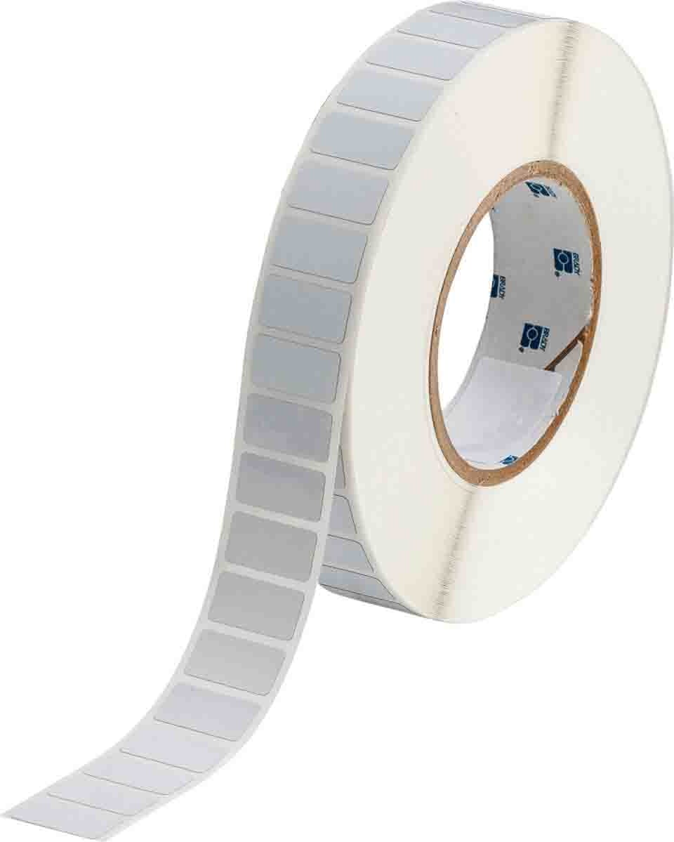 Brady THT-59-362-10 - 3' Core Tamper-Resistant Metallized Vinyl Labels, 1/Row