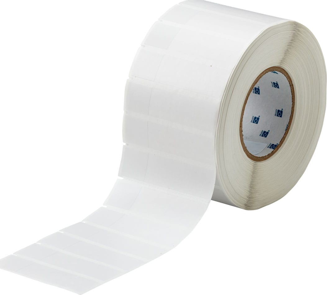 Brady THT-65-427-3 - Self-Laminating Vinyl Wrap Around Labels for 3' Core Printers - 3.75' x 1'