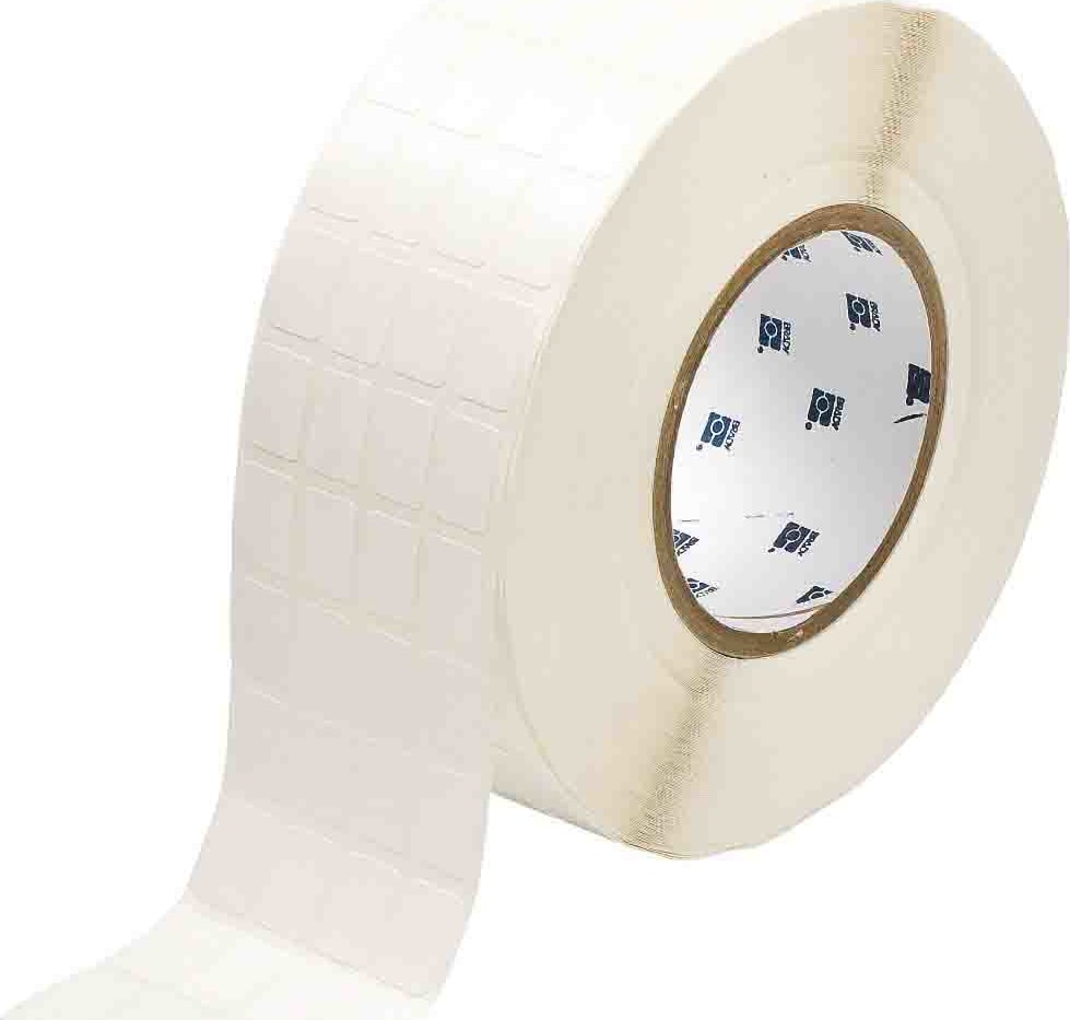 Brady THT-68-499-10 - Aggressive Adhesive Multi-Purpose Nylon Labels for 3' Core Printers - 0.75' x 0.5'