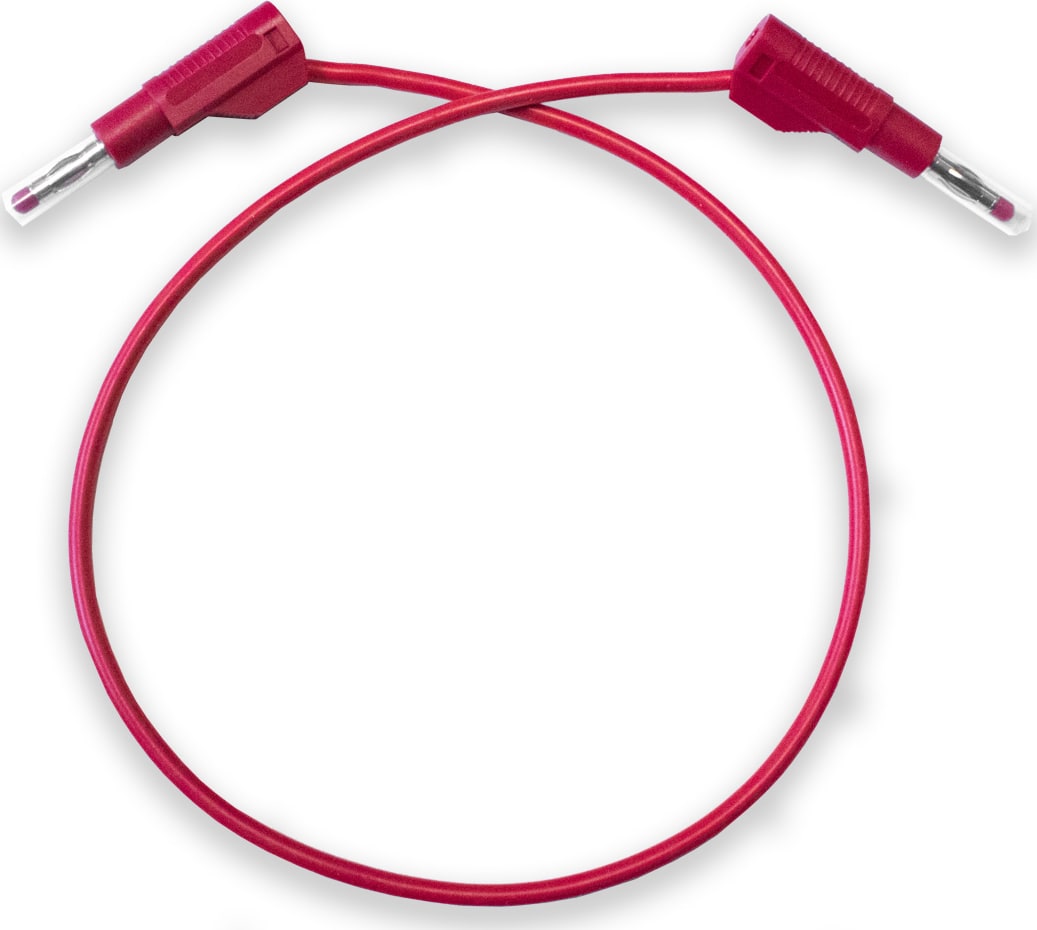 Mueller Electric BU-P4911B-24-2 - Retractable, Stackable Banana Test Lead Red
