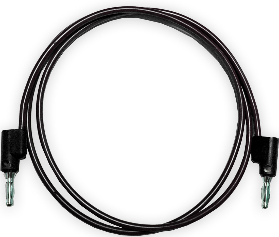 Mueller Electric BU-PB48-0 - Test Lead, Stackable Banana Plugs on Each End