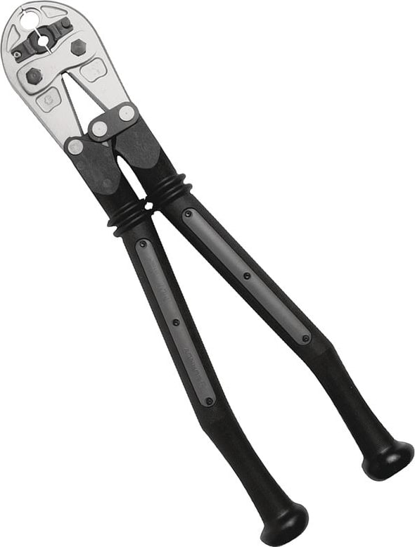 Burndy MD7 - HYTOOL Hand Operated Crimper with BG/D3 Grooves, Composite Handles