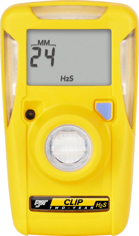 BW BWC3-H27 - Clip Series, 3 Year, H2S, 2-7 ppm