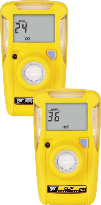 BW BWC2R-X19.522 - Clip Real Time Series, 2 Year, O2, 0-25% vol., Low 19.5% vol./High 22.0% vol.