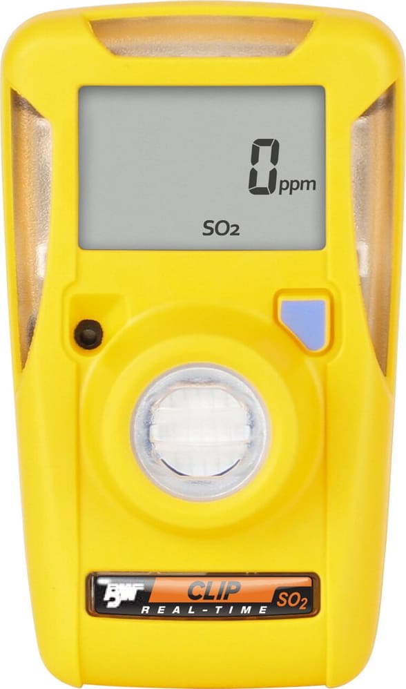 BW BWC2R-S-B Sulfur Dioxide (SO2) Single Gas Detector - Black