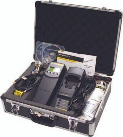 BW DOCK2-CC1 - Hard-sided Carrying Case for (1) MicroDock II Module and (1) 34L Gas Cylinder