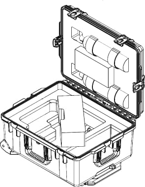BW DX-CASE1 - Mobile Case (Large) for IntelliDox