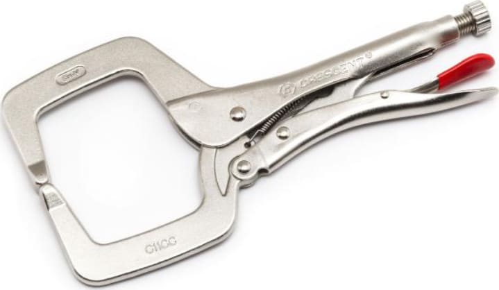 Crescent C11CCVN - C-clamp, 11 Inch, Locking, Reg Tips