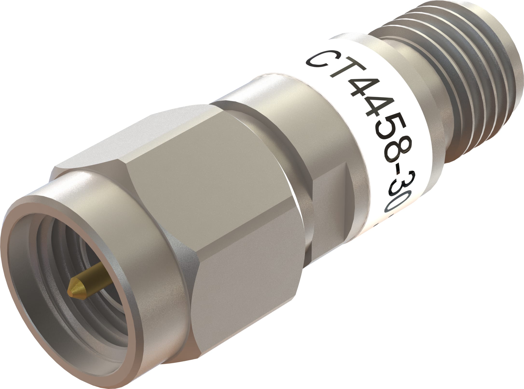 Cal Test CT4458-03 - SMA Attenuator, m-f, 50 Ohm, 3dB, 18GHz, 2W