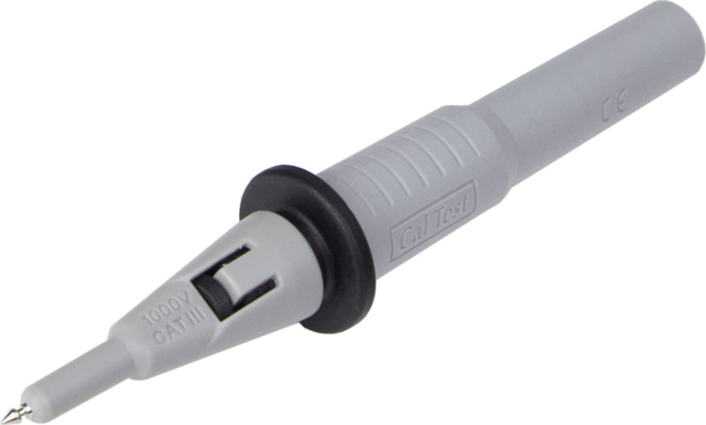 Cal Test CT4299-0 Fused Probe, 500 mA with Locking Tip Cover, Black