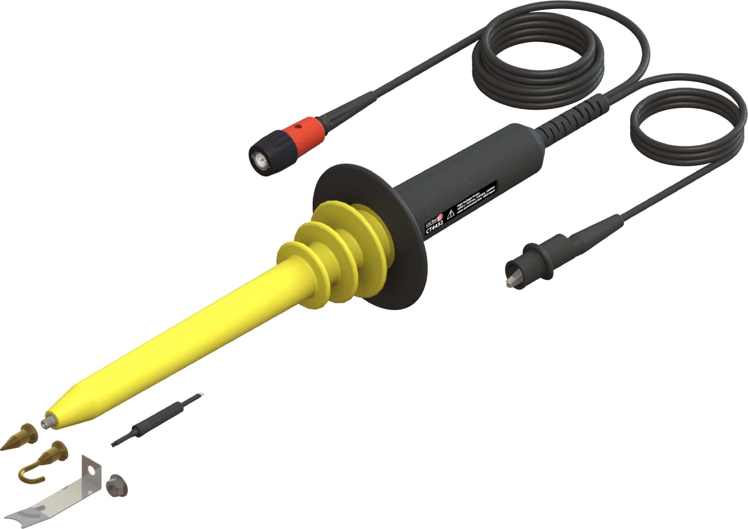 Cal Test CT4432 - High-Voltage Oscilloscope Probe, 10kV, cTUVus Certified