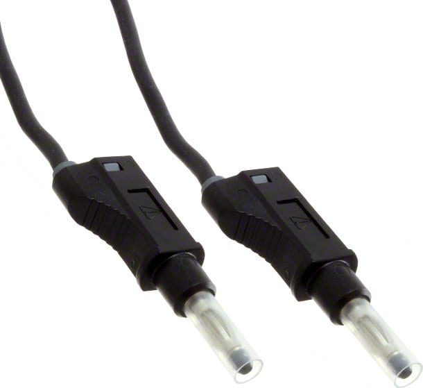 Cal Test CT2151-25-0 Retractable Sleeve Banana Plug to Stacking