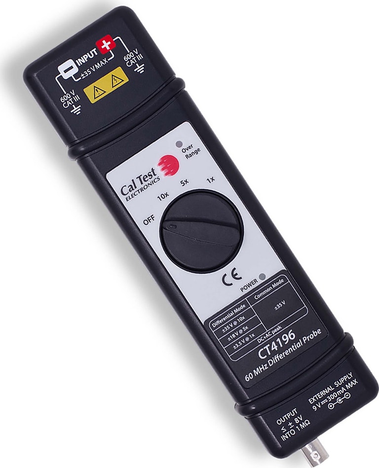 Cal Test CT4196 Active Differential Probe 60 MHz