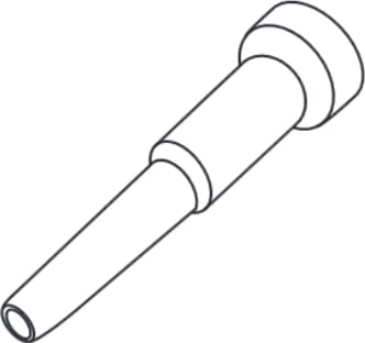 Cal Test CT4213-8 - Long Collar, 2.5 mm, Gray