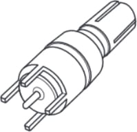 Cal Test CT4220 - PCB Adapter, 2.5 mm